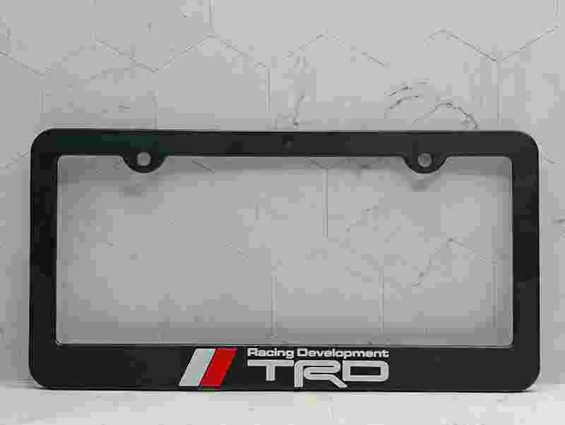 PORTA PLACA TRD- RACING P/CARRO 12763- TRD-R