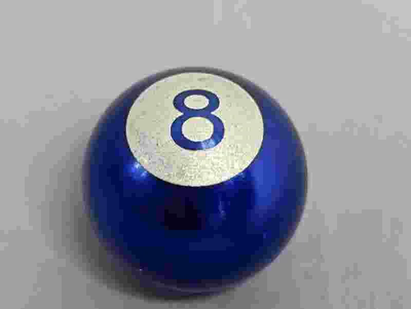 TAPA GUSANILLO AZUL TIPO BOLA 8 12626AZ