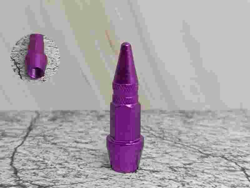 TAPA GUSANILLO MORADO TIPO BALA 4.5CM 12841M