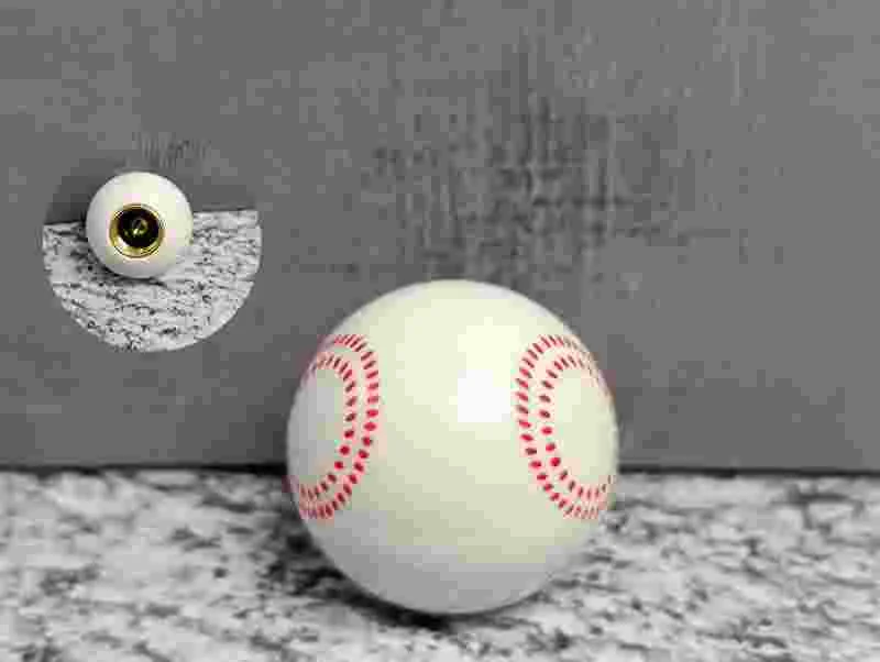 TAPA GUSANILLO PELOTA BEISBOL X1 12544
