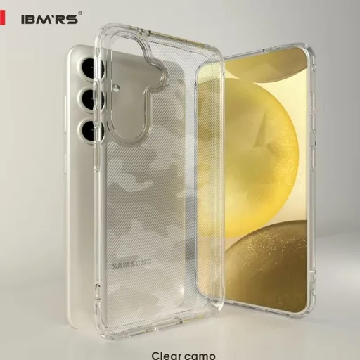 Samsung Galaxy S24 Plus / Forro Ibmrs Transparente Camuflaje