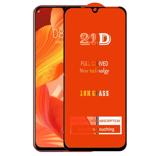 Vidrio Templado Full Cover 21D / Samsung Galaxy A10S