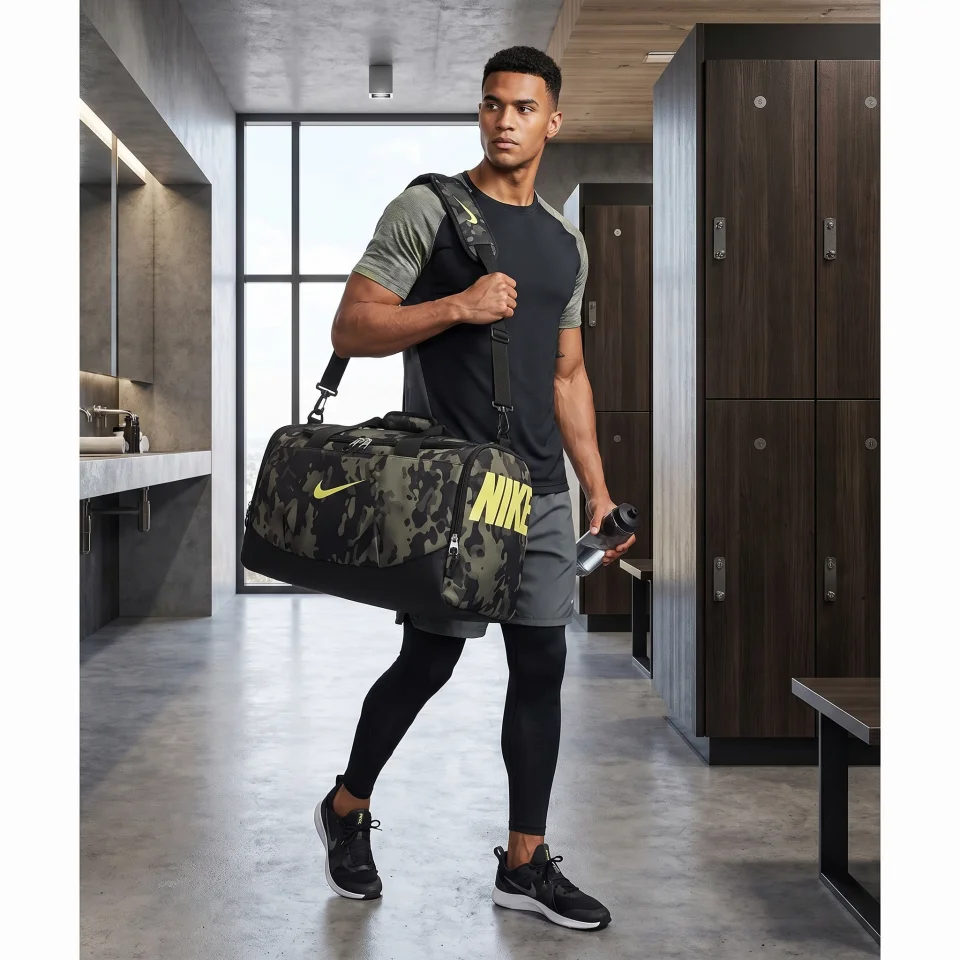 BOLSO DEPORTIVO GIMNASIO MILITAR NIKE GRANDE