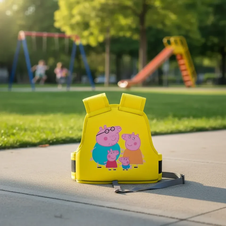 CINTURON DE NIOS AMARILLO PEPPA PIG