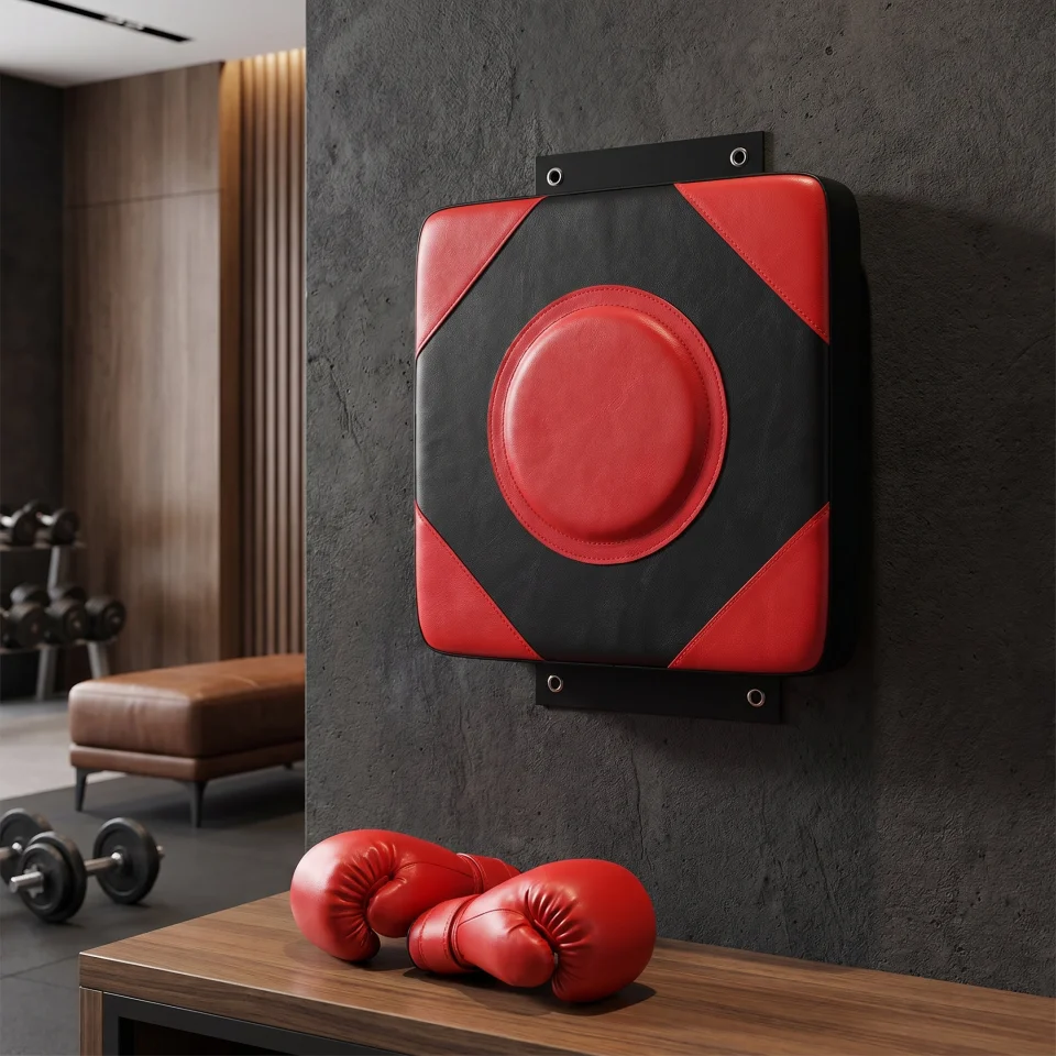 COLCHON DE BOXEO PARA PARED CON GUANTES