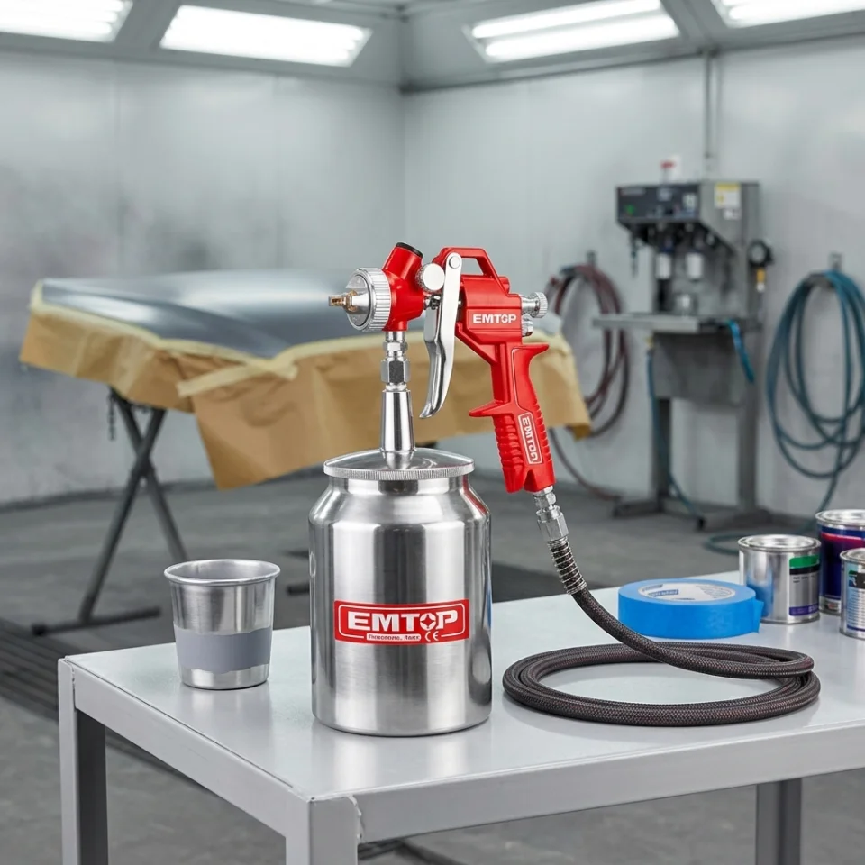 EASG10001 PISTOLA SPRAY COMPRESOR 1000CC