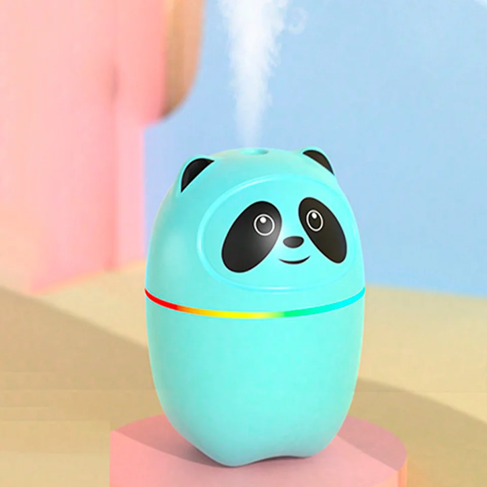 HUMIDIFICADOR LED VERDE PANDA