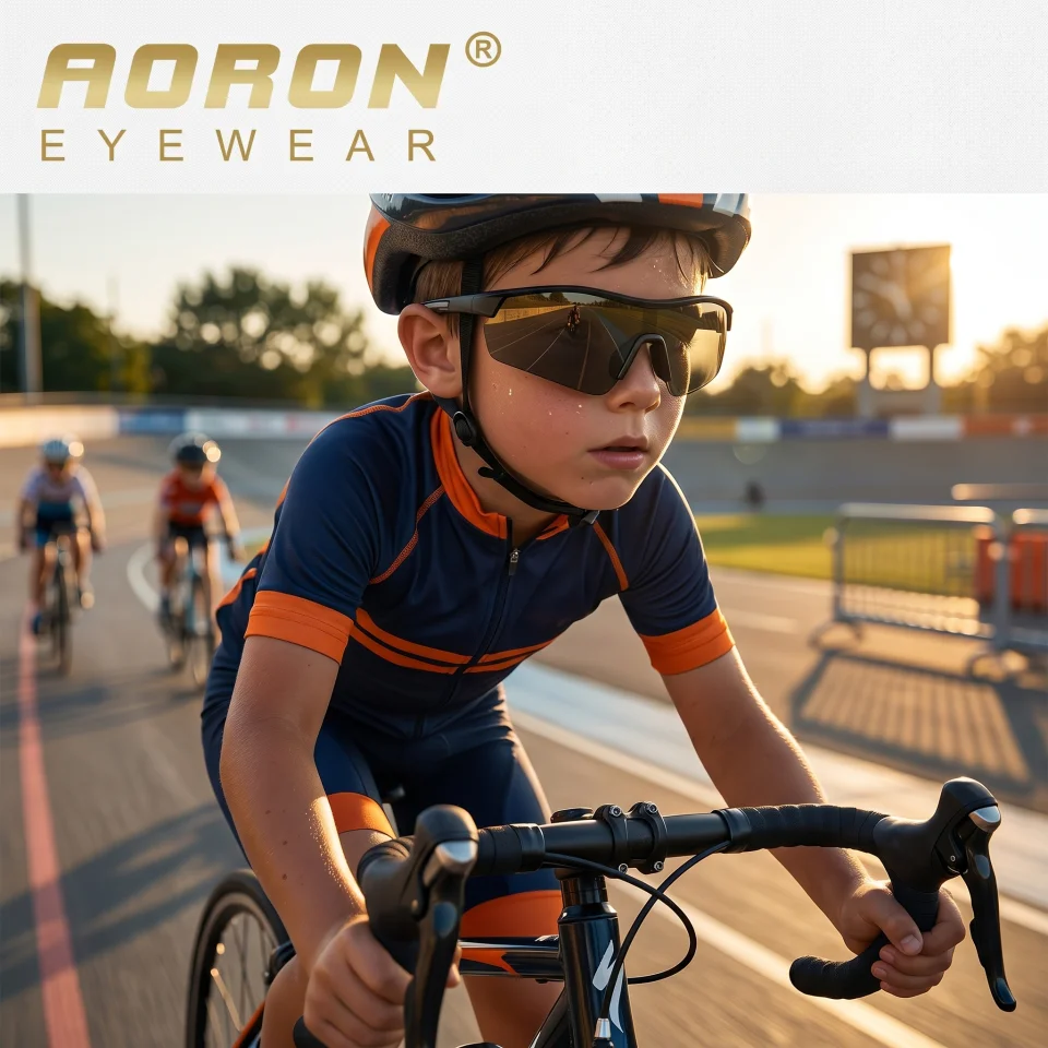 LENTES DE NIÑOS NEGRO DEPORTIVOS
