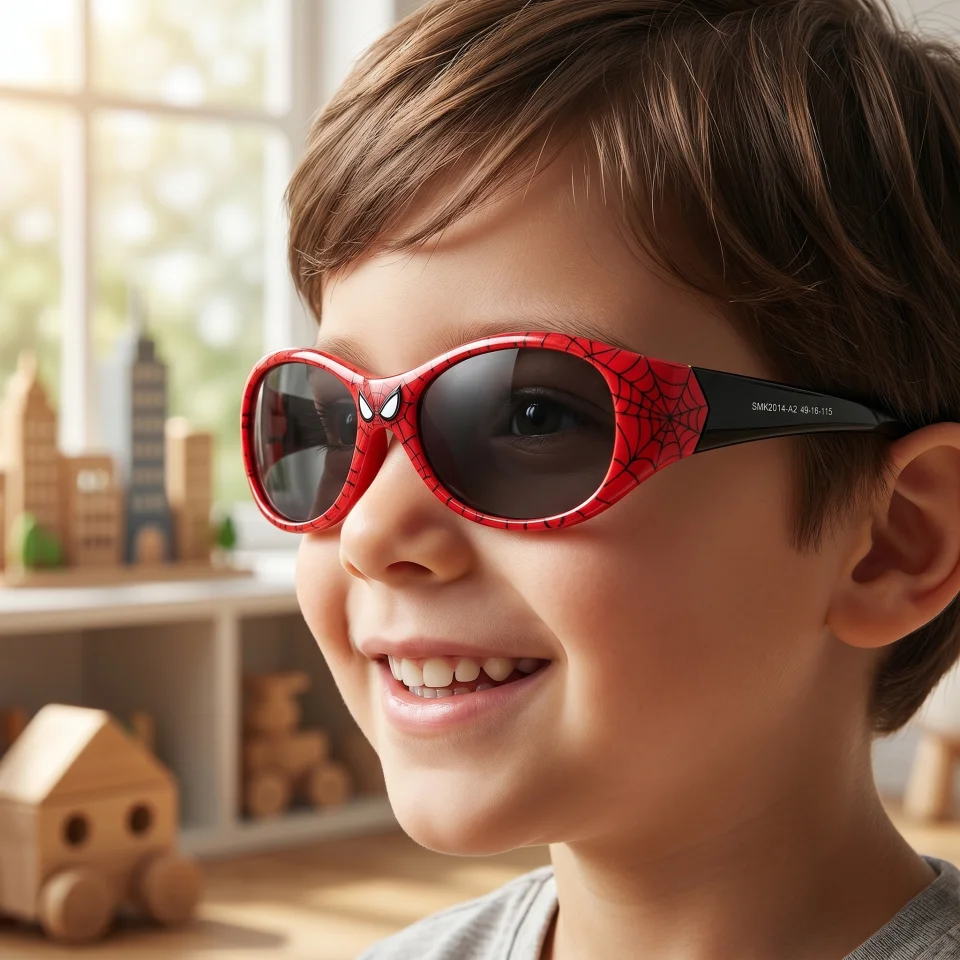 LENTES NIÑO ROJO SPIDERMAN