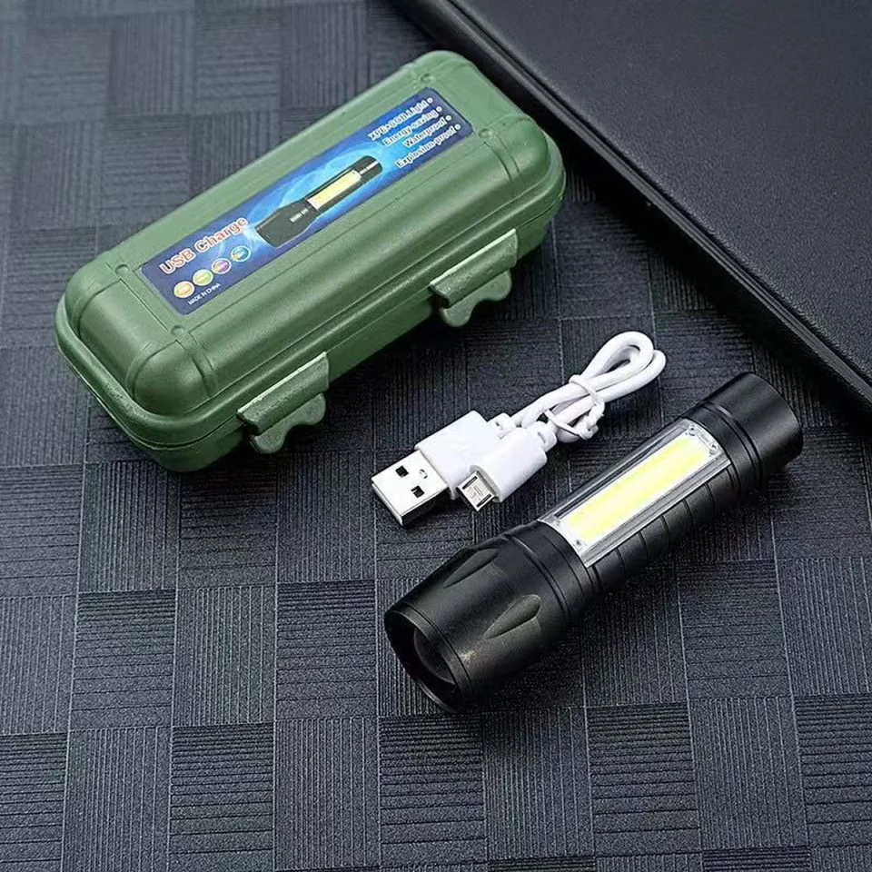 LINTERNA TACTICA CON ZOOM 6W 300LM