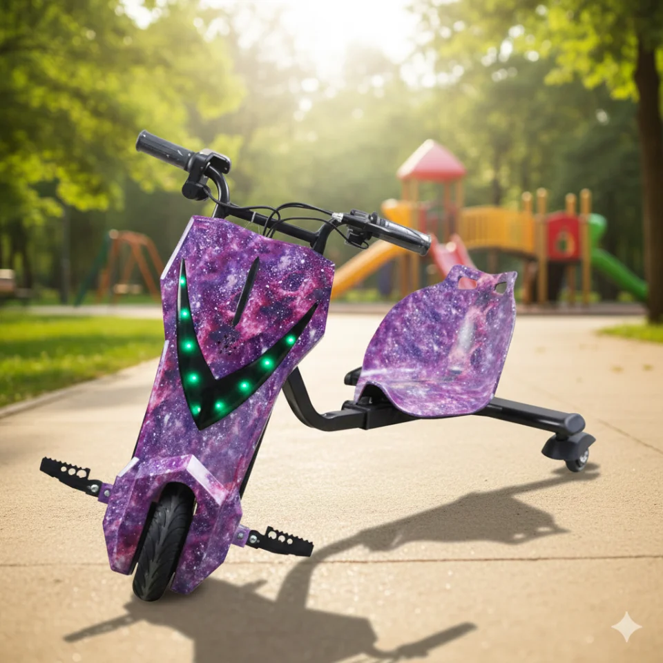 MOTOPATINETA ELECTRICA 36W MORADA