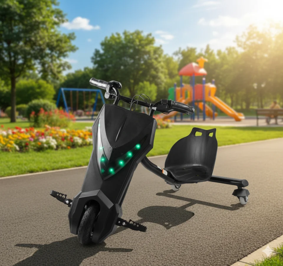 MOTOPATINETA ELECTRICA 36W NEGRA