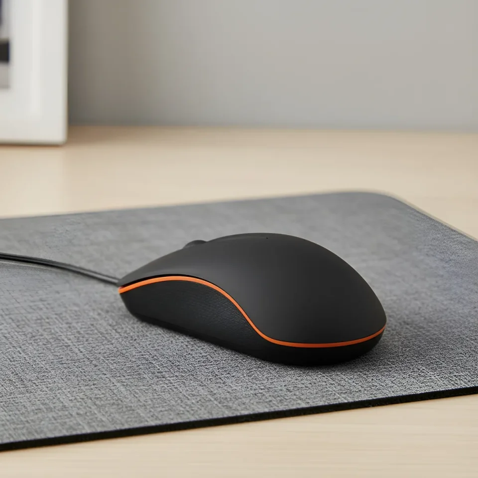 MOUSE LENOVO NARANJA