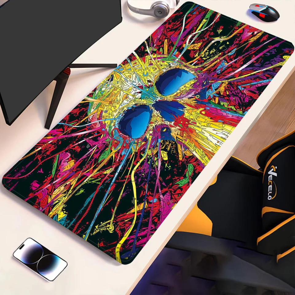 MOUSE PAD 03 CALAVERA COLORES RGB 30X80